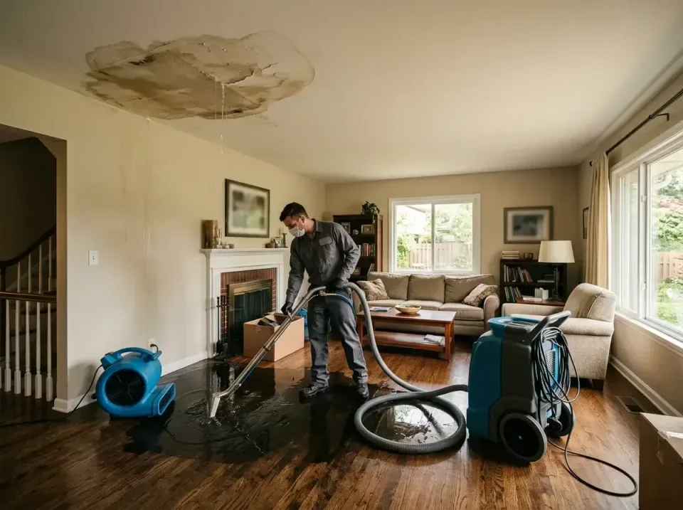 attic-pipe-burst-ceiling-drip-008 — frequently asked questions, Water Damage Restoration & Carpet Care in Calcutta, OH